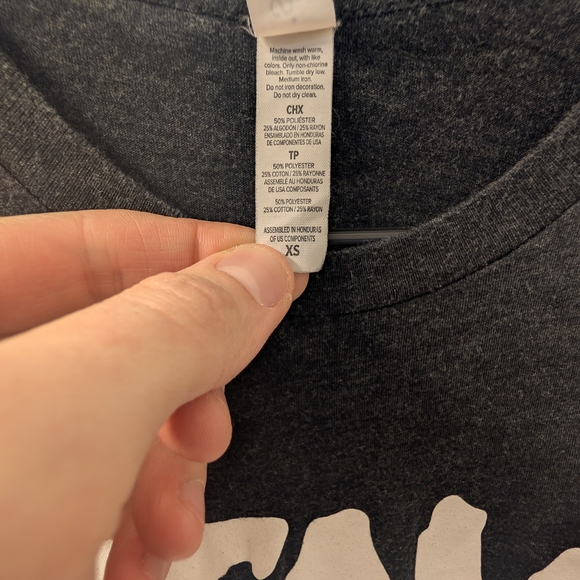 Bella Canvas Stay Weird T-Shirt - Black Size Extra Small - Picture 2 of 4